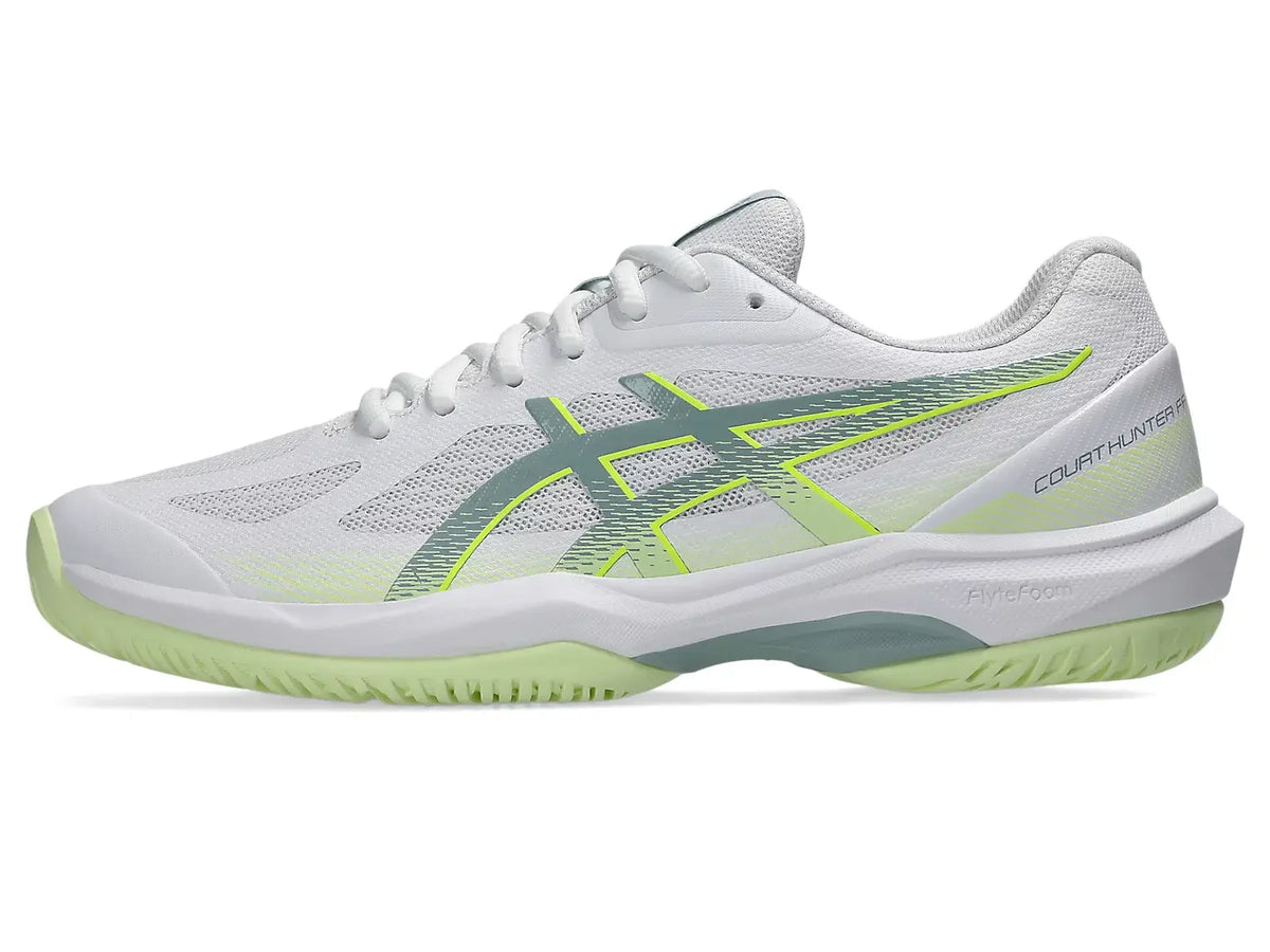 Asics Court Hunter FF zaalhockeyschoenen dames wit/lichtblauw
