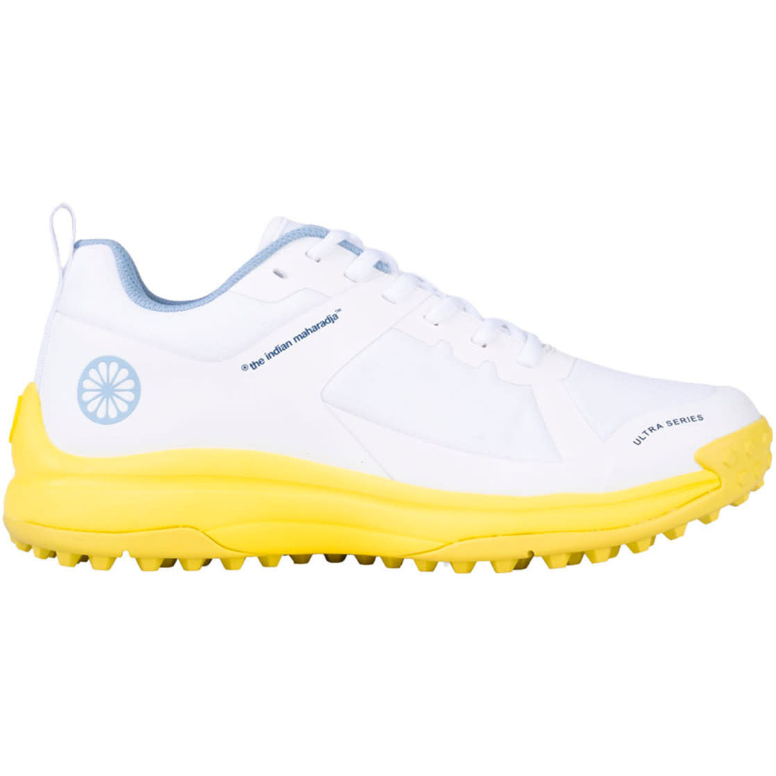 The Indian Maharadja Ultra USO426 (smal) hockeyschoenen wit/geel