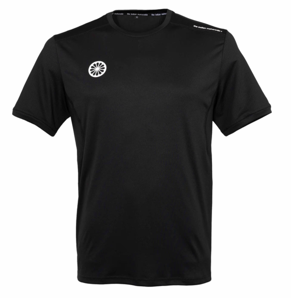 The Indian Maharadja Jaipur Men Performance Tee Black – afbeelding 2