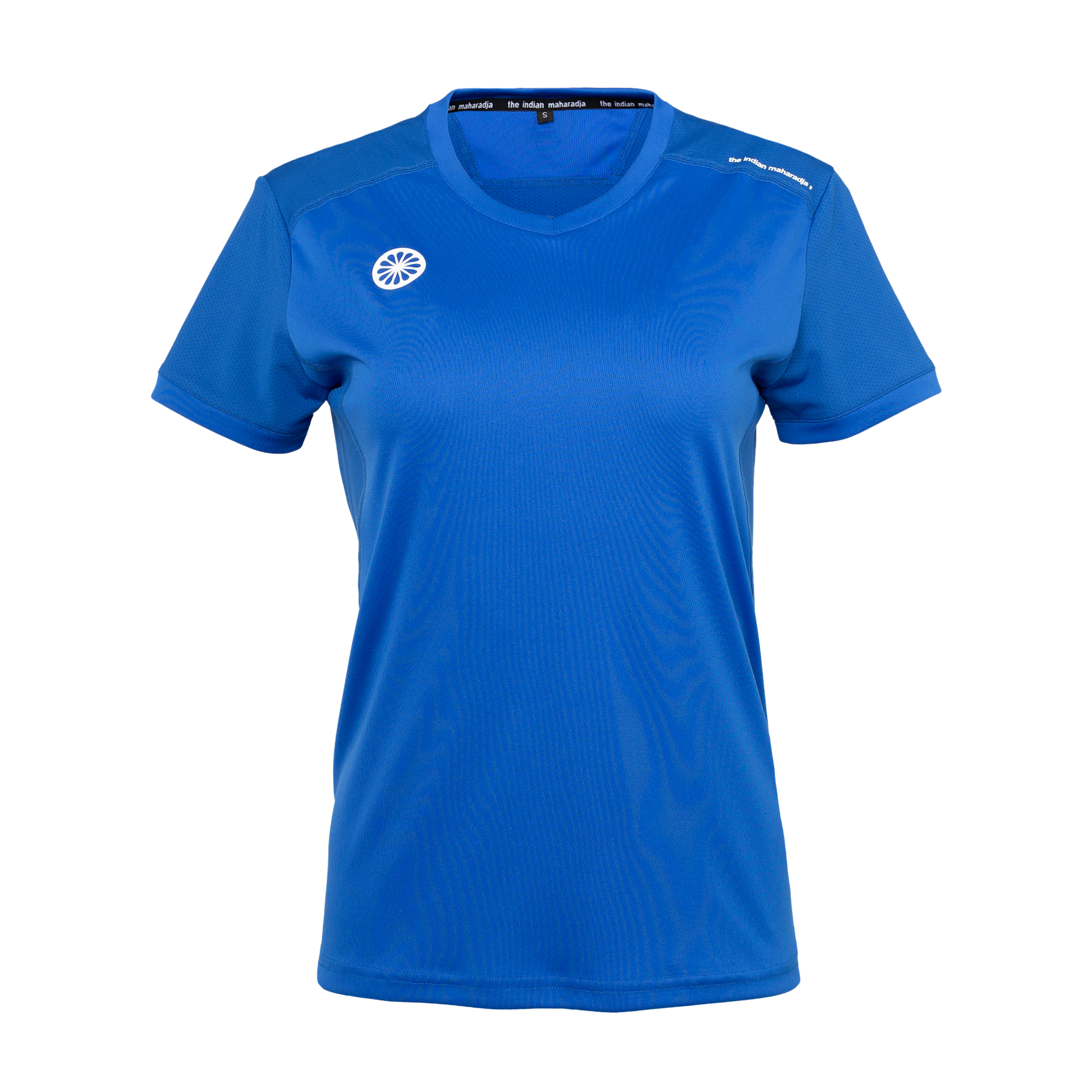 The Indian Maharadja Jaipur Women Performance Tee Cobalt