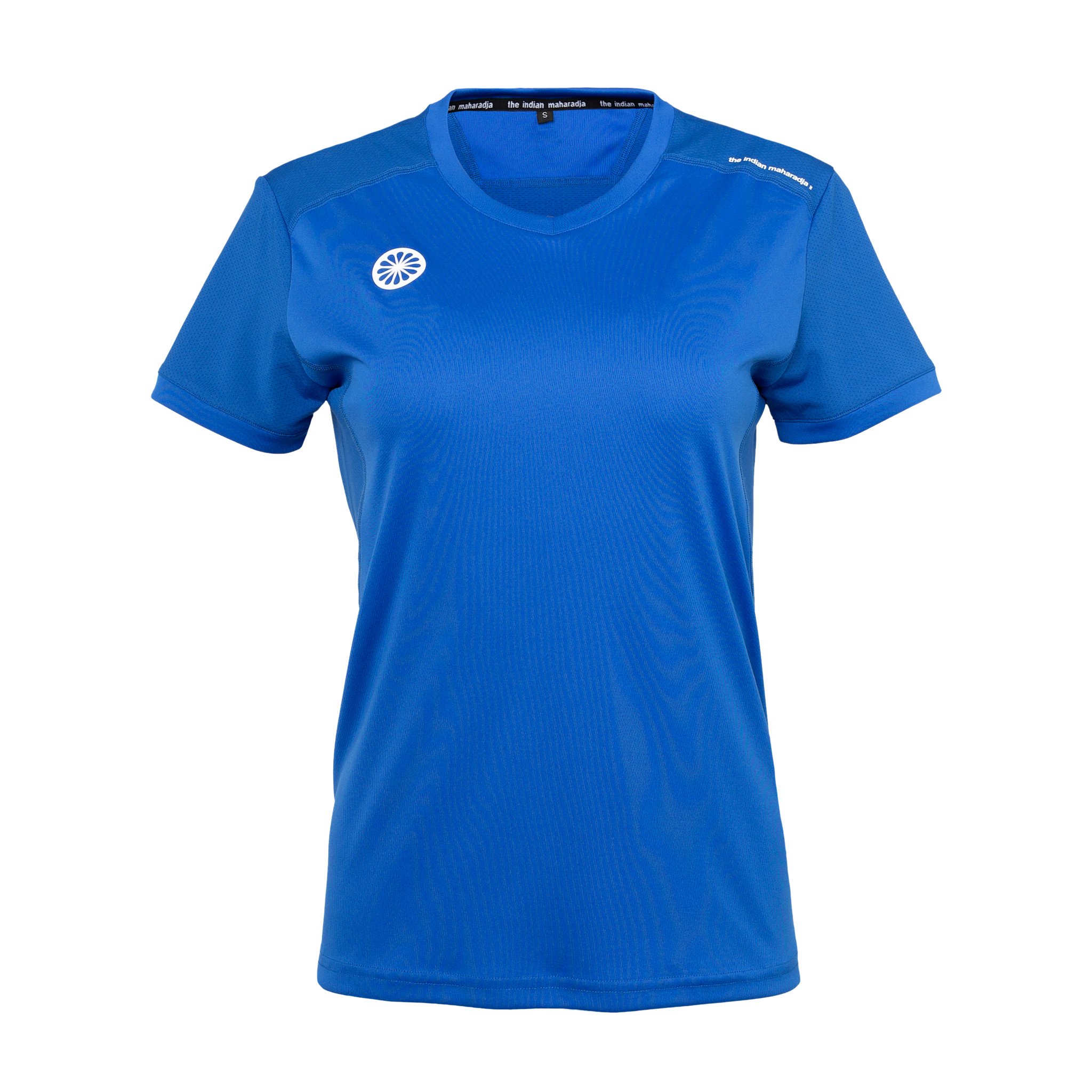 The Indian Maharadja Jaipur Women Performance Tee Cobalt
