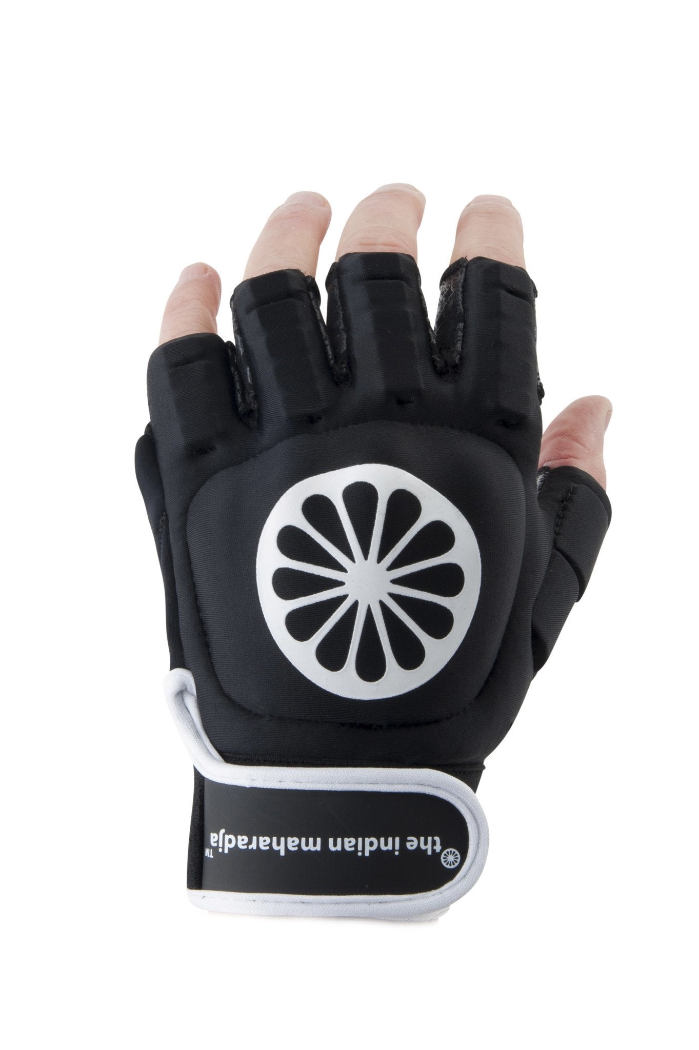 The Indian Maharadja Glove shell half (left) Black – afbeelding 5