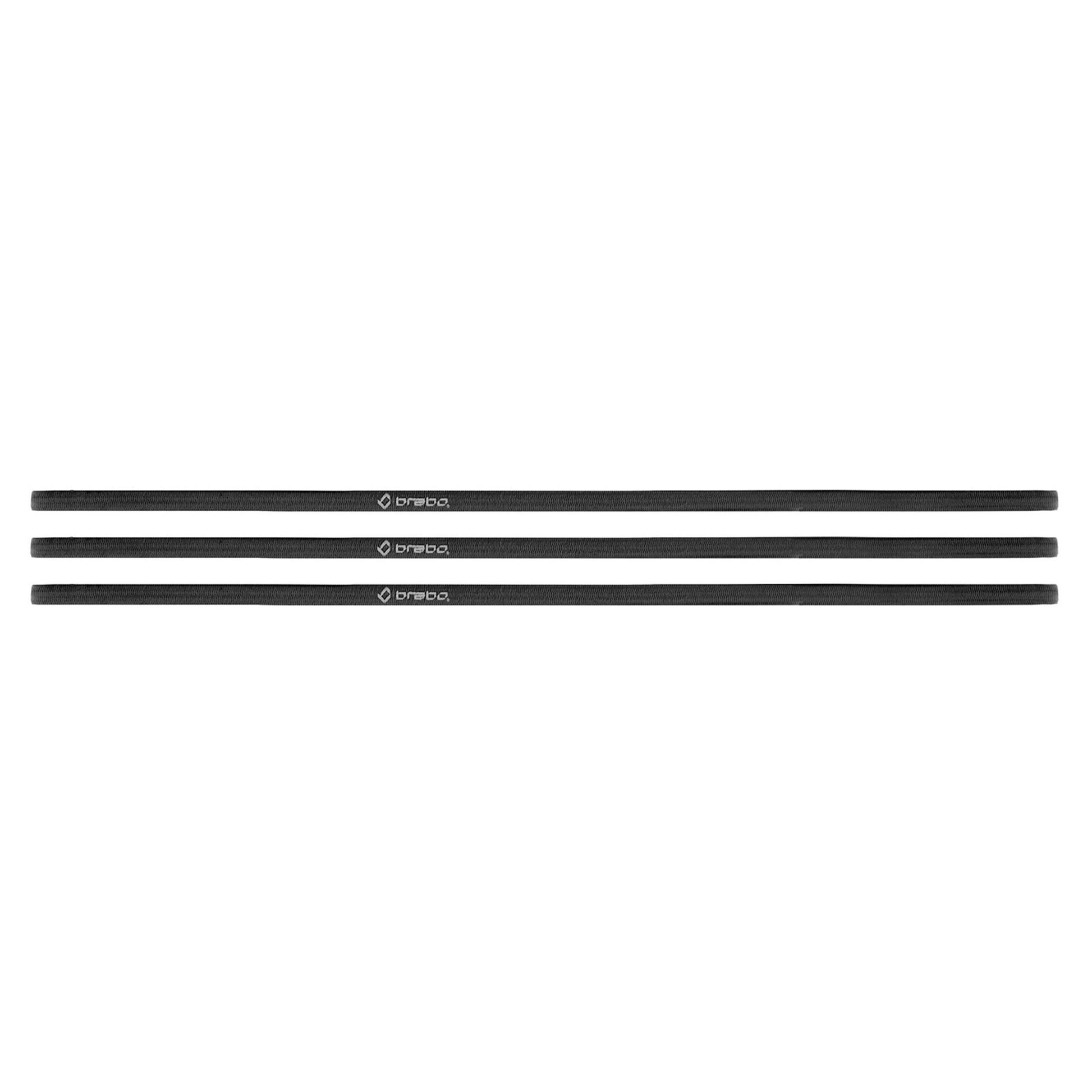 Brabo Hair Elastic Black (3pcs 5mm)