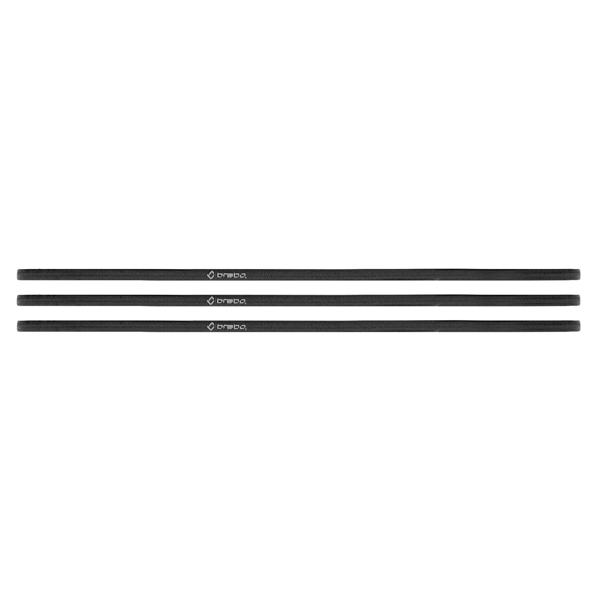 Brabo Hair Elastic Black (3pcs 5mm)