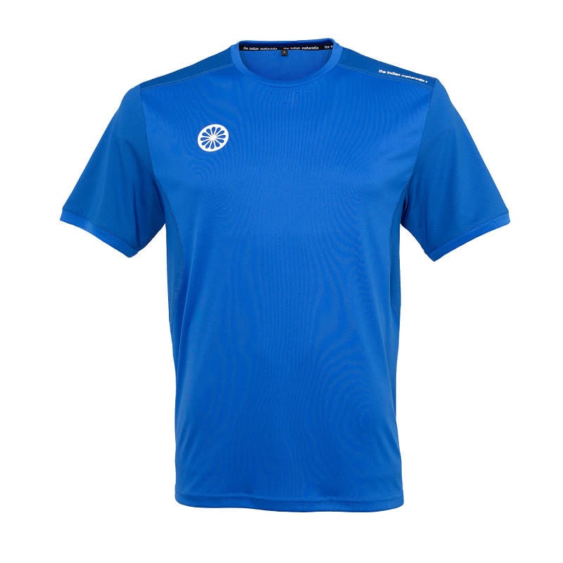 The Indian Maharadja Jaipur Men Performance Tee Cobalt – afbeelding 3