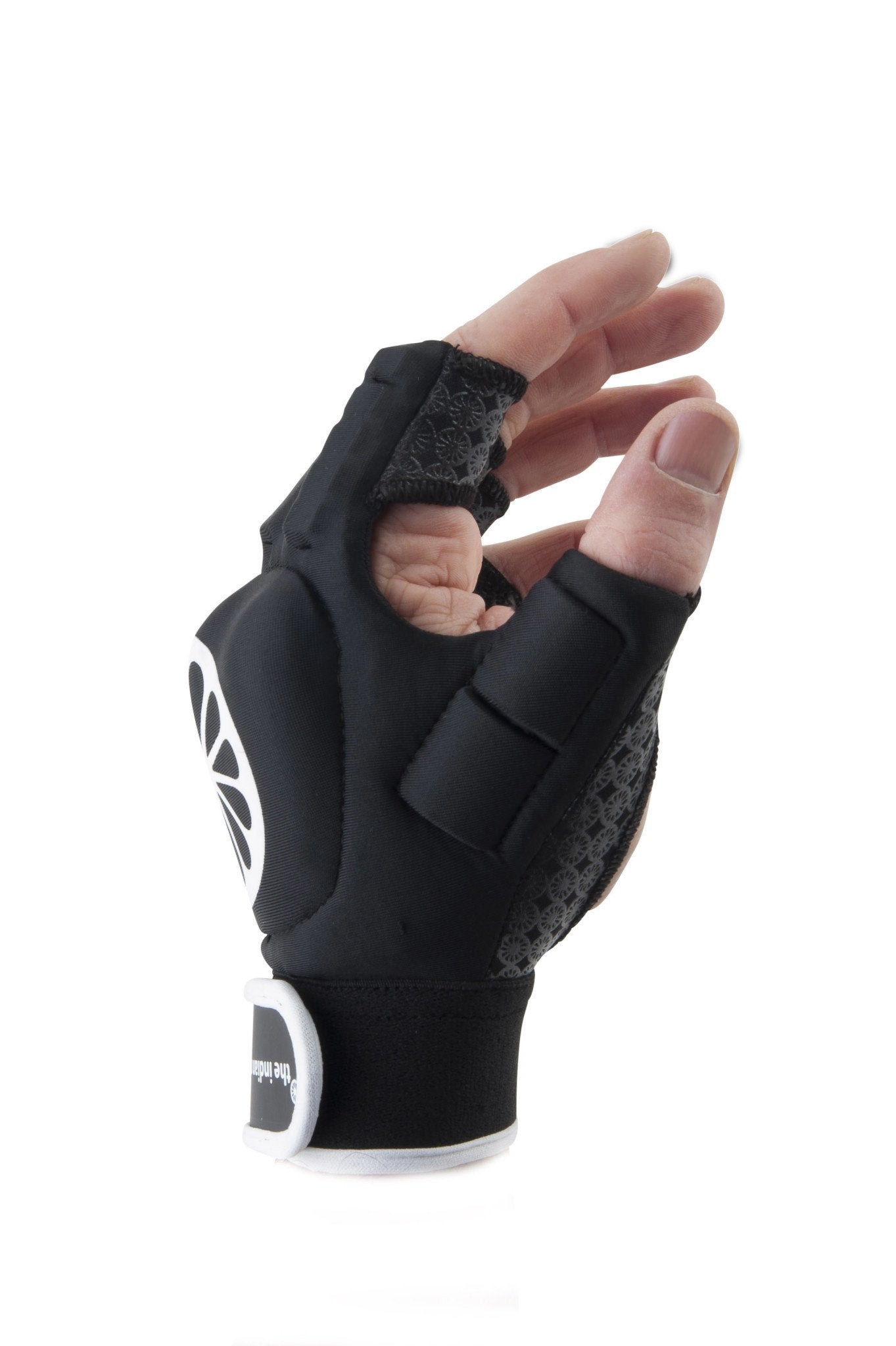 The Indian Maharadja Glove shell half (left) Black – afbeelding 3