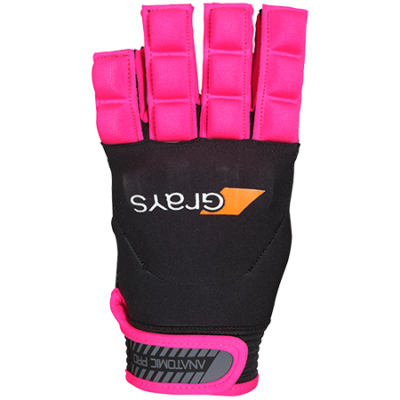 Grays Anatomic Pro half finger player glove black / pink