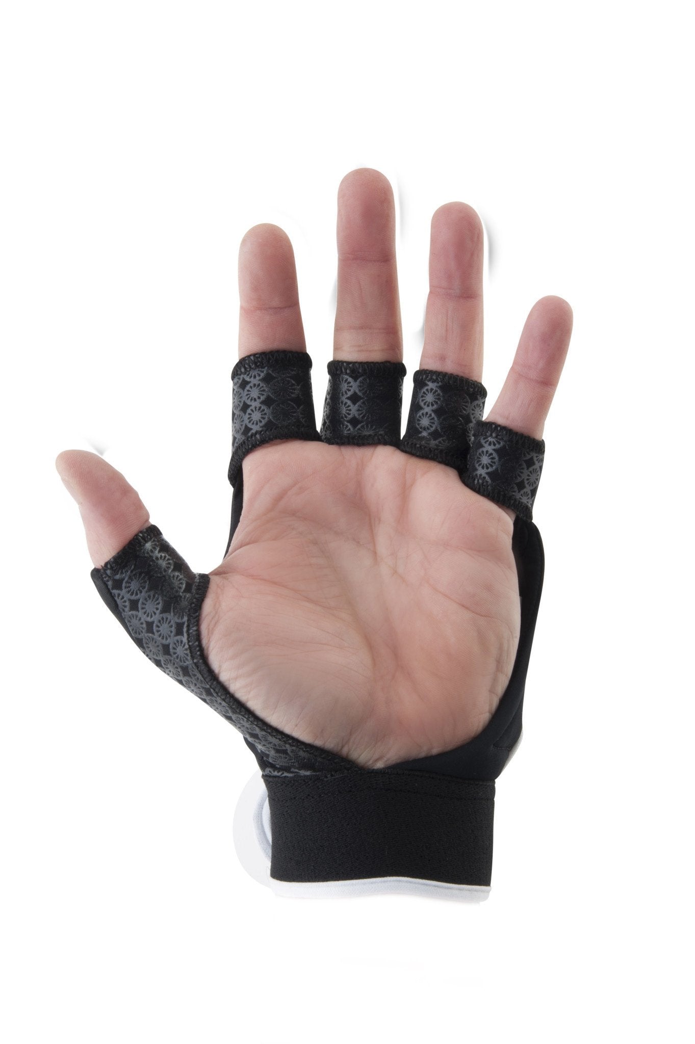The Indian Maharadja Glove shell half (left) Black – afbeelding 2