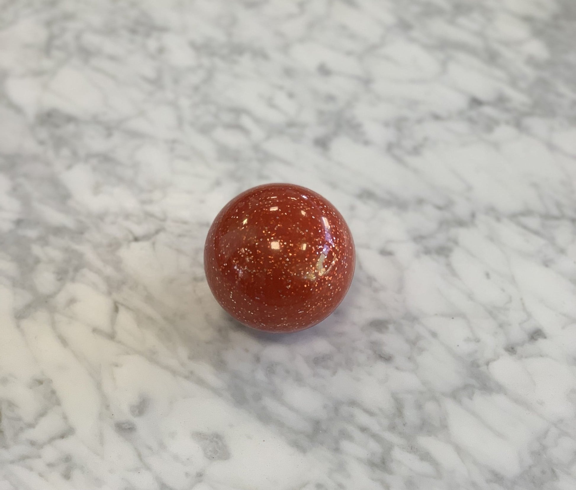 Hockeybal Red Glitter