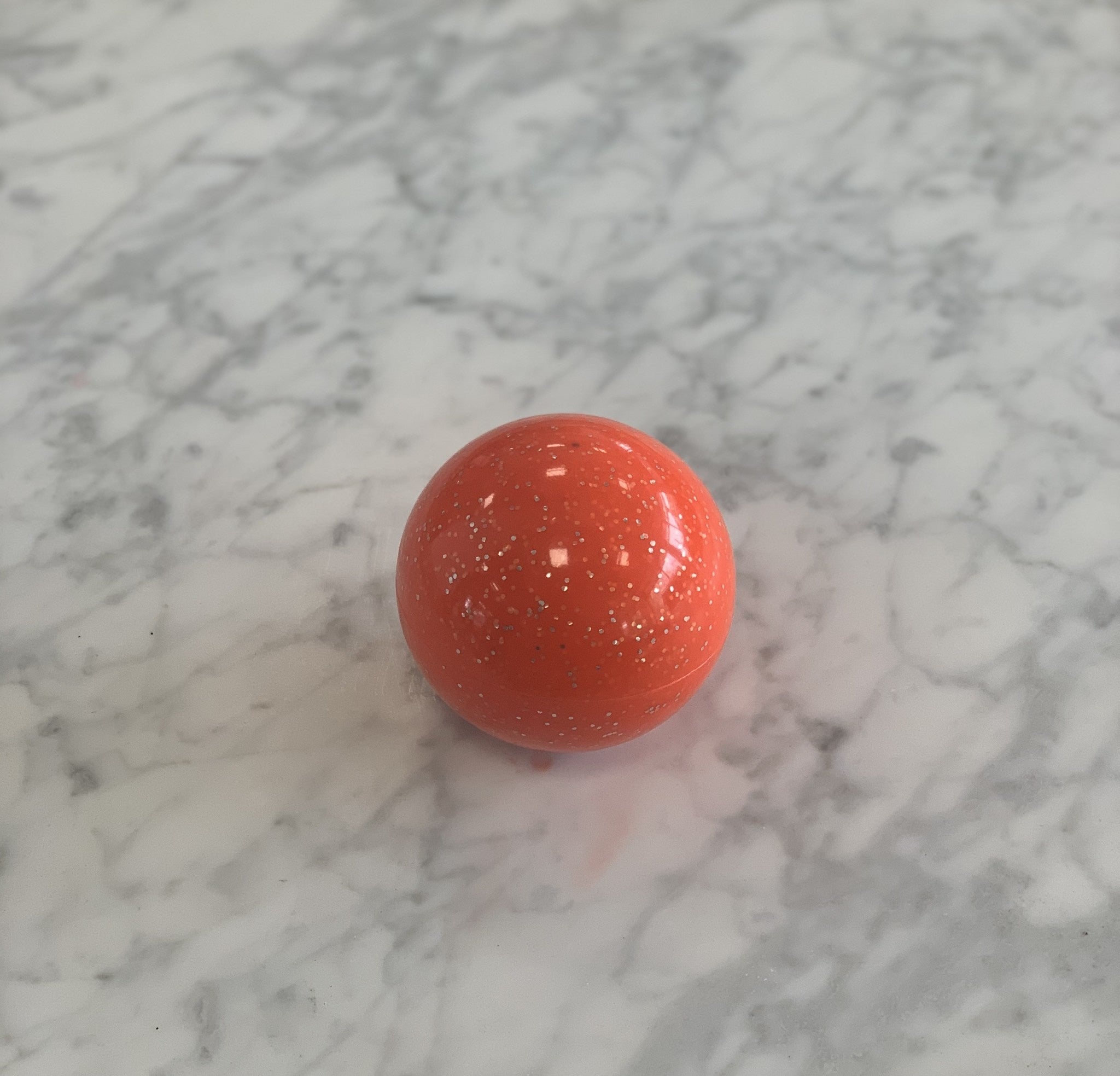 Hockeybal Orange Glitter