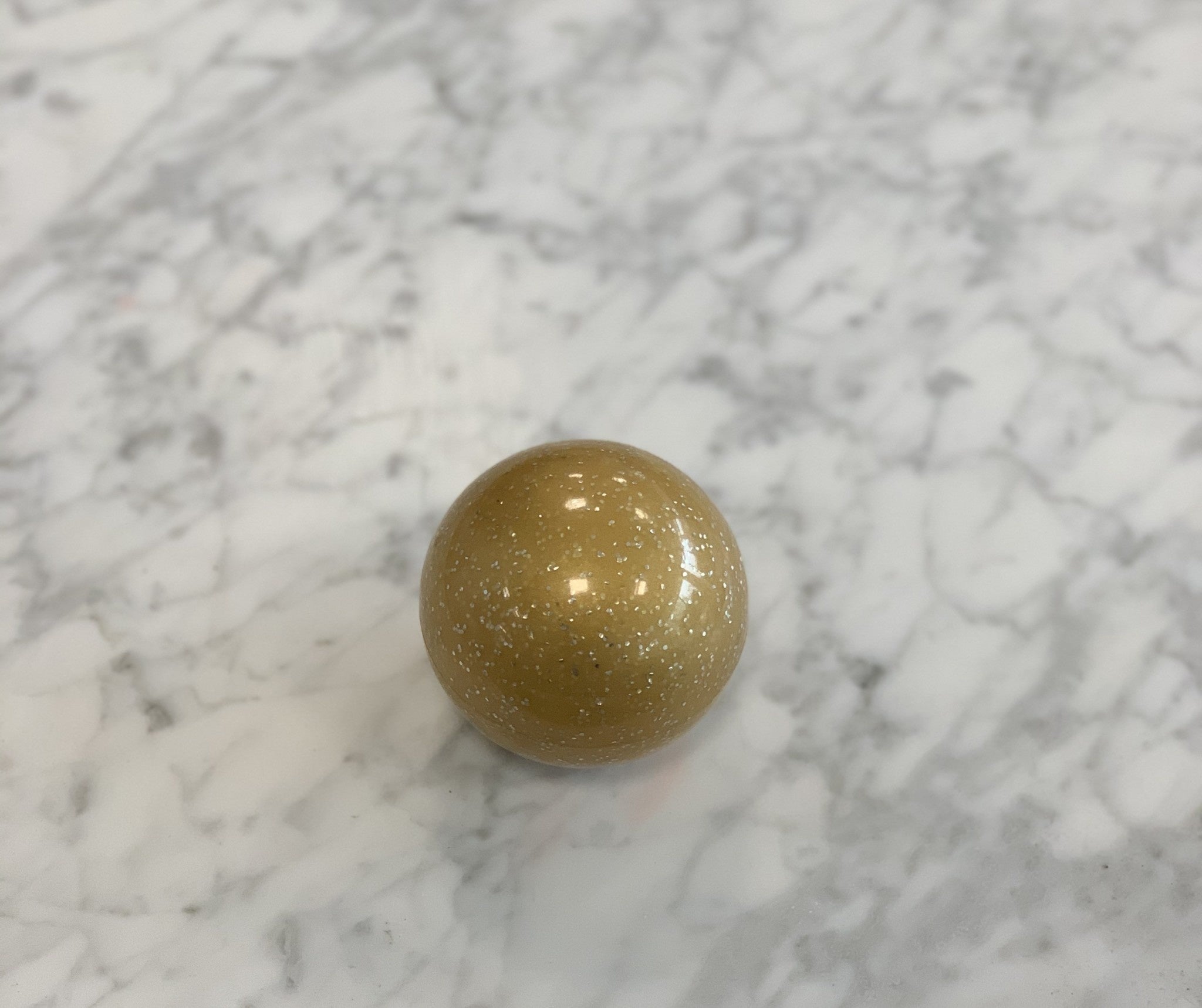 Hockeybal Gold Glitter