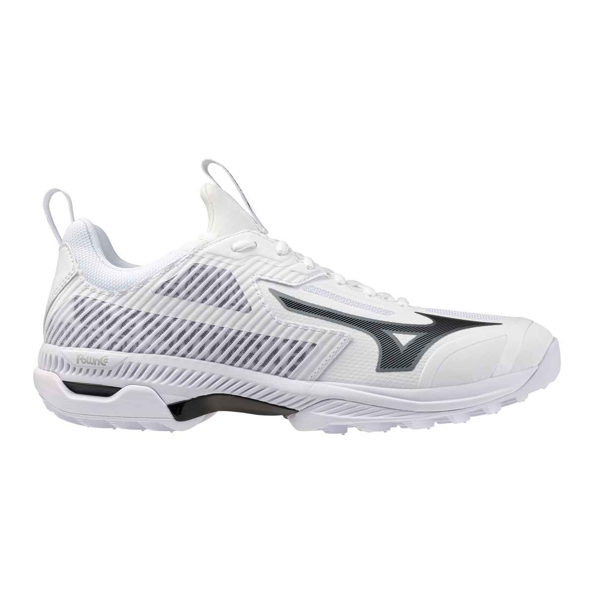 Mizuno Wave Panthera 2 hockeyschoenen wit/zwart/zilver